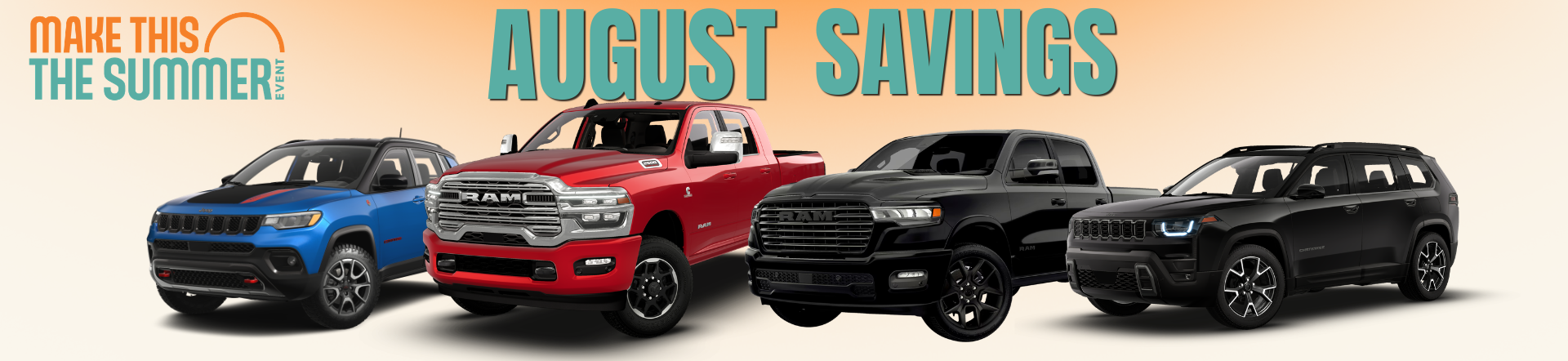 VIEW AUGUST CDJR SPECIALS AT CHARBONNEAU