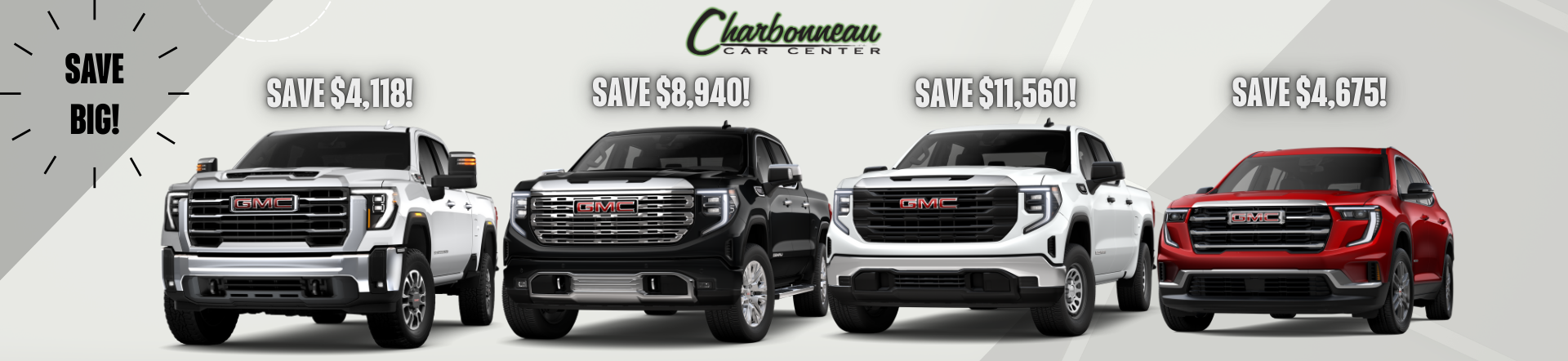 Don't miss out on our current GMC specials- browse now!